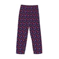 thumbnail image 6 of Balery Blackberries print Men's Pajama Pants,Ultra Lightweight Pjs,Lounge Pant-Medium, 6 of 9