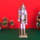 thumbnail image 3 of Del Cascanueces de 30cm la regala de de La Decoración de Navidad dorado Yotijar Soldado Cascanueces, 3 of 10