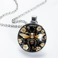 thumbnail image 2 of Honeybee Stunning Glass Pendant Women's Necklaces, 2 of 5