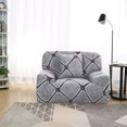 thumbnail image 2 of 1 2 3 4 Seater Sofa Covers Couch Slipcover Stretch Elastic Settee  #B Silla-1 asiento 35 x55, 2 of 8