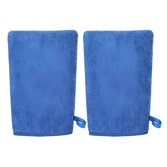ACDANC 2PCS Clay Mitt, Car Clay Bar Mitt, Auto Detailing Medium Grade Surface Prep Mitt, Finish Clay Bar Mitt Wash Mitt for Auto Detailing Clay Bar Alternative Novel Detailing Tool Car Care