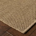 thumbnail image 5 of HomeRoots Tan Stain Resistant Indoor Outdoor Area Rug, 5 of 7