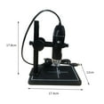 thumbnail image 4 of MesaSe 1000x Magnification USB Digital Microscope Built-in 8 LED Camera Magnifier with Base Stand Holder Support for Windows XP/Vista/Win 7 8 10/Android Phones, 4 of 6