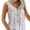 White, variant on MAWCLOS Ladies T Shirts V Neck Summer Top Floral Print Tank Tops Loose Daily Wear Sleeveless Tee Dark Blue XL