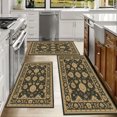 thumbnail image 6 of Farmhouse Kitchen Rugs Set 3 Piece, Boho Kitchen Mats for Floor, Non-Slip Kitchen Rug Waterproof Mats for Kitchen, Runner Rugs for Hallway Laundry Holiday Sink Decor, 6 of 12