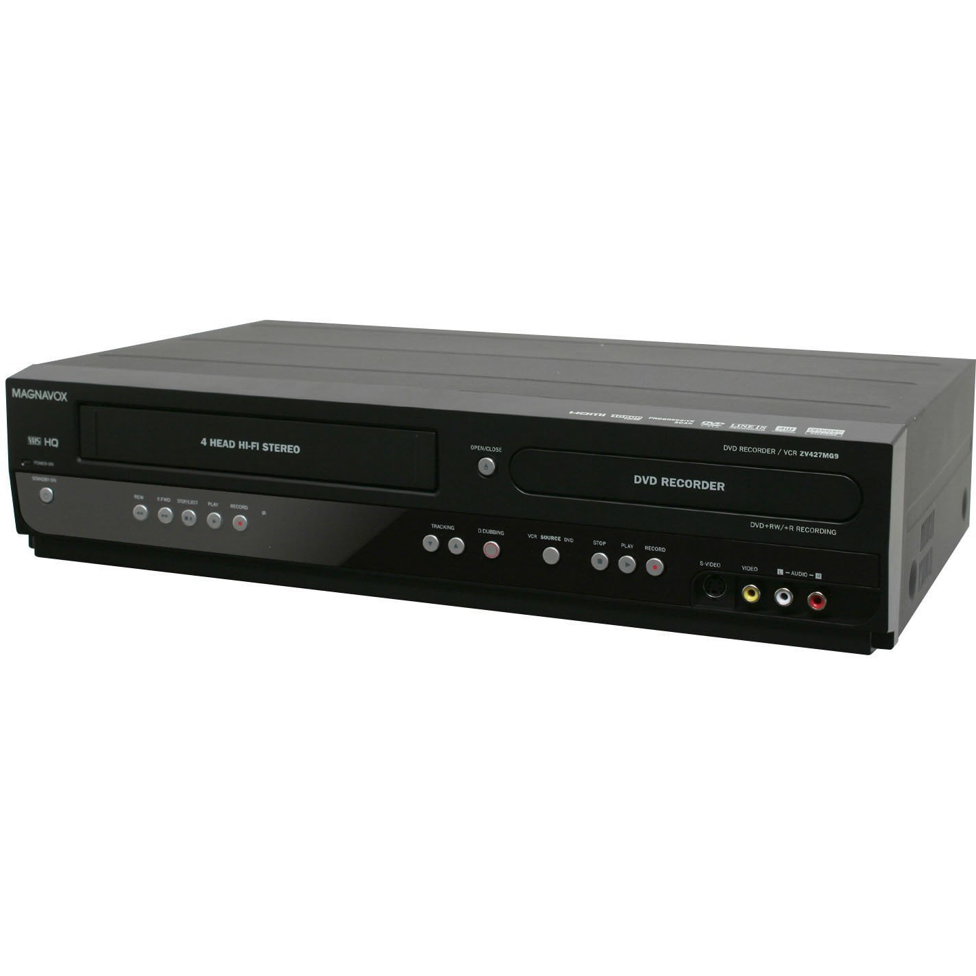 Magnavox ZV427MG9 DVD Recorder/VCR Combo (USED). Comes with Original  Remote, Manual, HDMI and AV Cables.