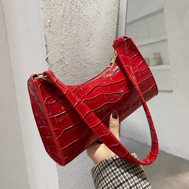 LHSHID Women's Tote Shoulder Bag Fashion Exquisite Shopping Bag Retro Casual Female Leather Solid Color Chain Handbag for Women 2022