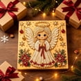 thumbnail image 4 of DIY Christmas Pearl Diamond Painting Art Kit with Frame, Santa Pearl Beads Art Craft for Adults Beginners, Gemstone Diamond Dots Beads for Home Wall Decor(E), 4 of 7