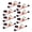 Pink, variant on Mega Cargo Control 2" x 30' Ratchet Heavy Duty Tie Down Straps with Black Flat Hooks, 3,333 lbs WLL, Cargo Securement Straps for Flatbed Trucks, Trailers & Equipment, 2 Pack, Pink