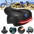 thumbnail image 2 of Wide Extra Comfy Bike Bicycle Gel Cruiser Comfort Sporty Soft Pad Saddle Seat, 2 of 9