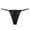 Black, variant on Women T Back Seamless Panties Thong Sexy Lace Ultra Thin Crotch Women Panties