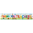 thumbnail image 2 of Colorful Alphabet Thank You Teachers Banner School Supplies Decoration Classroom Wall Decor for Teacher Appreciation Event Holiday, 2 of 7