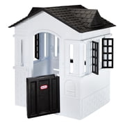 Little Tikes Cape Cottage- Black & White, Indoor & Outdoor Playhouse, Ages 2+