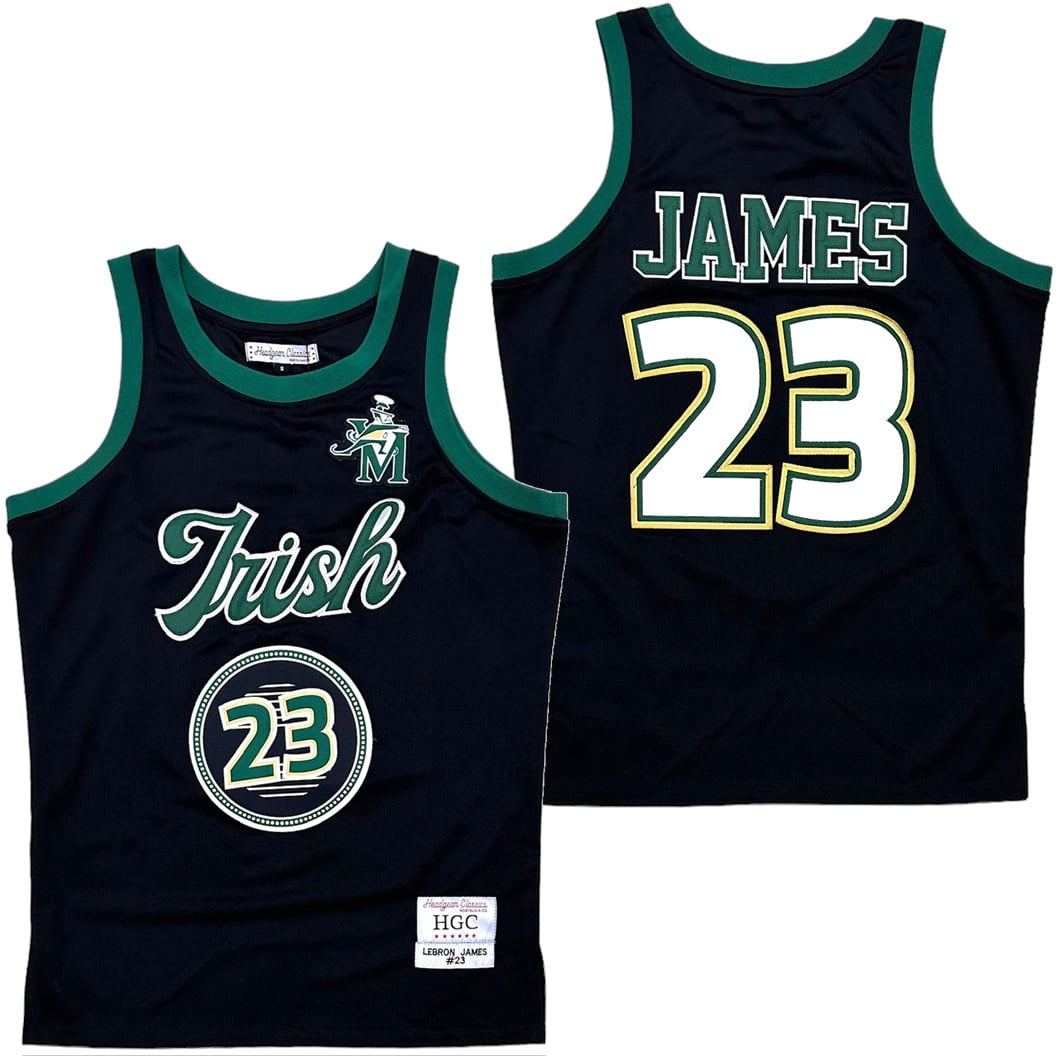 Blue Lebron James #23 Crenshaw Basketball Jersey by Headgear Classics NEW