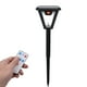 thumbnail image 1 of Luz de pared impermeable para exteriores, luz solar para jardín, 100 modos de luces para césped con control remoto, luces solares de seguridad multifuncionales, 1 of 8