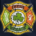 thumbnail image 3 of CafePress - Irish Brigade Women's Long Sleeve Dark T Shirt - Women's Long Sleeve Graphic Tee Casual Fit, 3 of 4