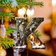 thumbnail image 5 of Adornos de árbol de Navidad de 26 letras - Decoraciones acrílicas personalizadas con gorros de Papá Noel, de una pieza, 5 of 7