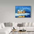 thumbnail image 3 of Trademark Fine Art 'Starlight Cabin' Canvas Art by Heather Burns, 3 of 3