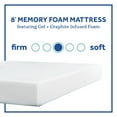 thumbnail image 6 of Sealy 8" Gel Memory Foam Mattress, Queen, Medium Firm, 6 of 12