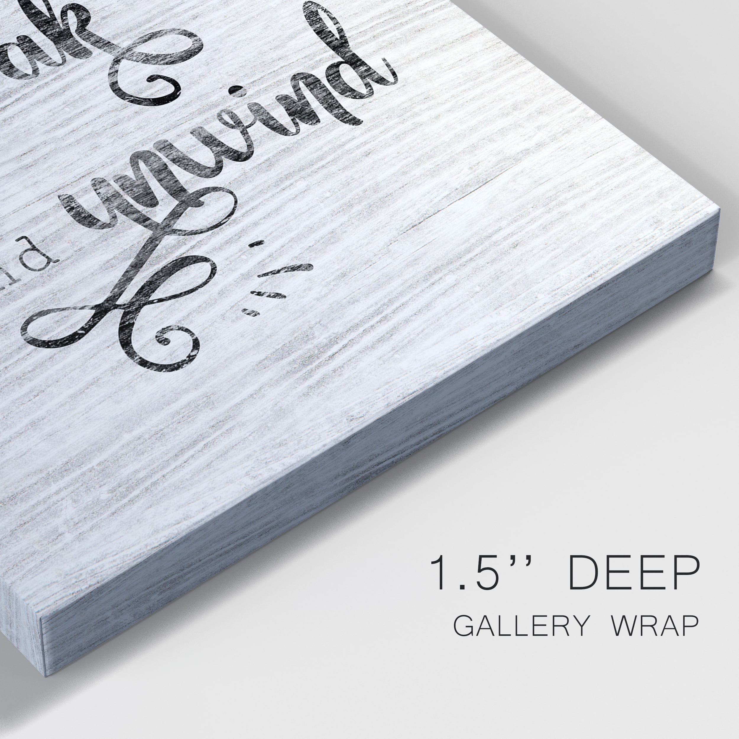 Relax Soak Unwind Premium Gallery Wrapped Canvas - Ready to Hang - 24 x 36