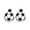 Soccer, variant on Guodhu Fashion Sport Ball Acrylic Earrings for Women, Football, Basketball, Soccer and Baseball Earrings Jewelry Gifts for Ball Fans Sport Lover Friendship