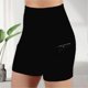 thumbnail image 2 of Women's High Waisted Bike Shorts With 2 Side Pockets Workout Running Yoga Shorts For Yoga Exercise Fitness, 2 of 3