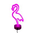 thumbnail image 1 of Panneau Lumineux Néon en Forme de Flamant Rose, 1 of 1