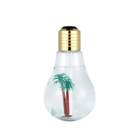 

Colorful Light Bulb Humidifier Air USB 400ML Essential Oil Diffuser Atomizer Freshener Mist Maker Car Home Office