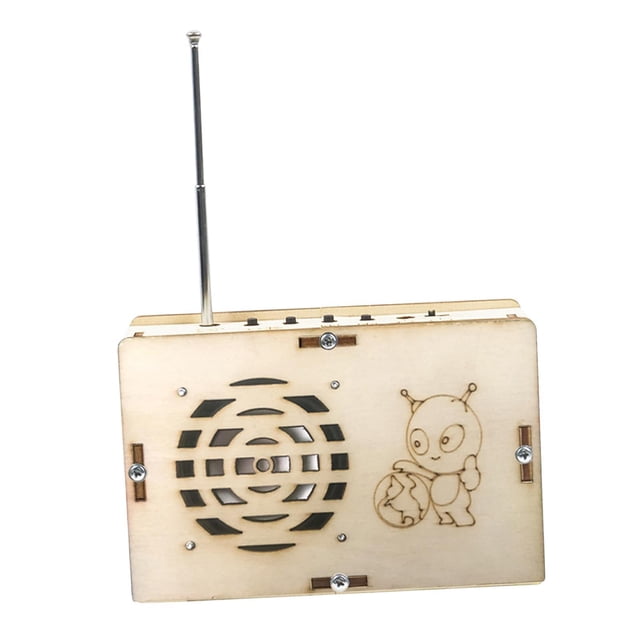 Kits de ciencia modelo de radio DIY experimento físico enseñanza en el aula rompecabezas 3D juguetes para niños mayores de 6 años y adolescentes