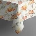thumbnail image 5 of Fall Pumpkin Pattern Square Tablecloth,Waterproof Square Table Cover,Wipeable Spillproof Washable Table Cover for Home Kitchen Party Decor 42"X42"(107x107cm), 5 of 6