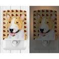 thumbnail image 2 of Caroline's Treasures SS4360CNL Bull Terrier Fall Leaves Portrait Ceramic Night Light, 6x4x3", multicolor, 2 of 2