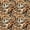 Brown Black, variant on Manfei Olive Rosette Leopard Full 7-Piece Bedding Set