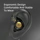thumbnail image 4 of Tmvgtek Kz-Edx Pro Hifi Bass Earphone Monitor Deportivo Auriculares Intrauditivos (Negro Sin Micrófono), 4 of 9
