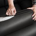 thumbnail image 6 of ChenyueFurn 78.5" Faux Leather 3-Seater Sofa with Gold Legs,Black, 6 of 13