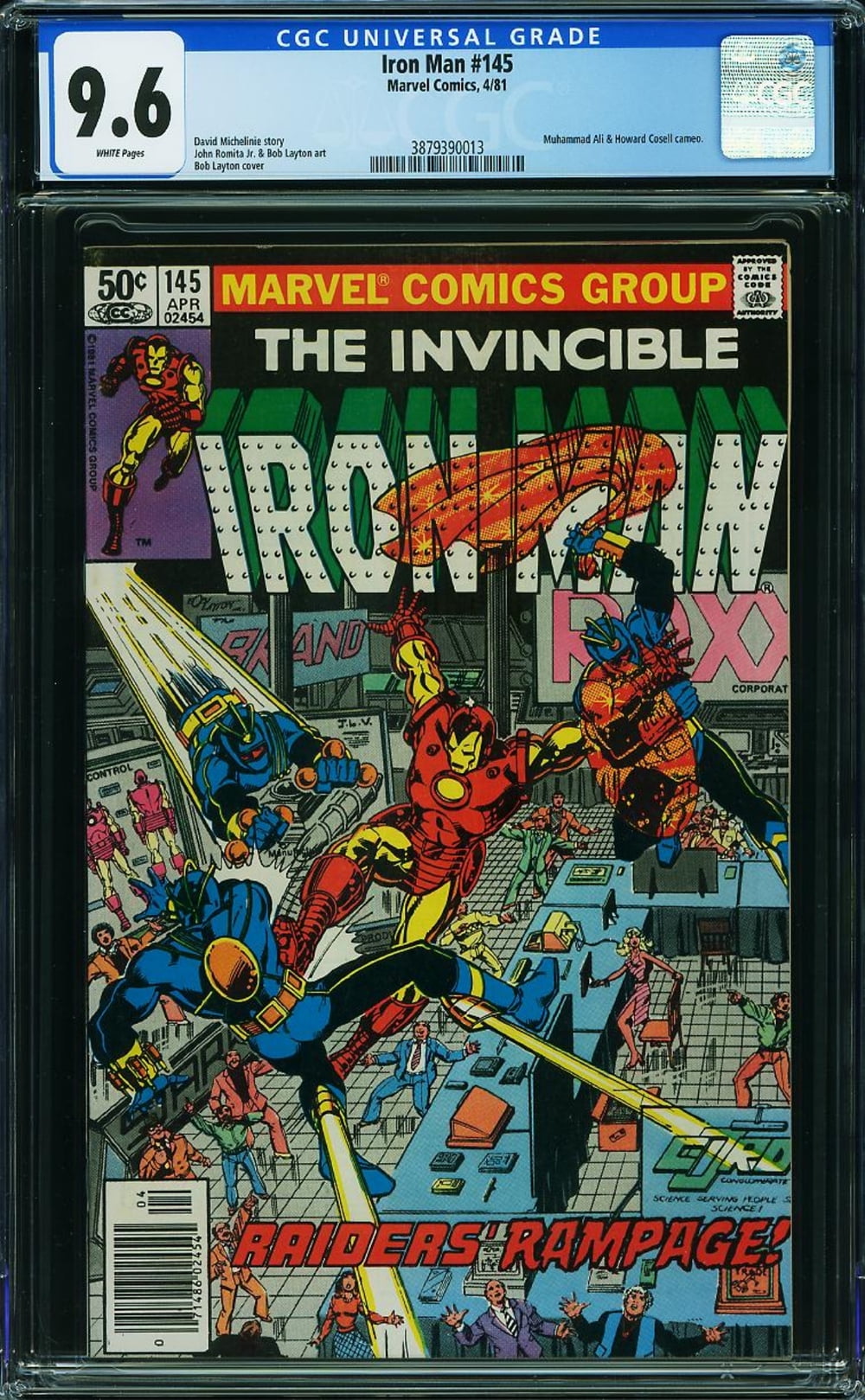 Iron Man #145 - CGC 9.6 Comic Book