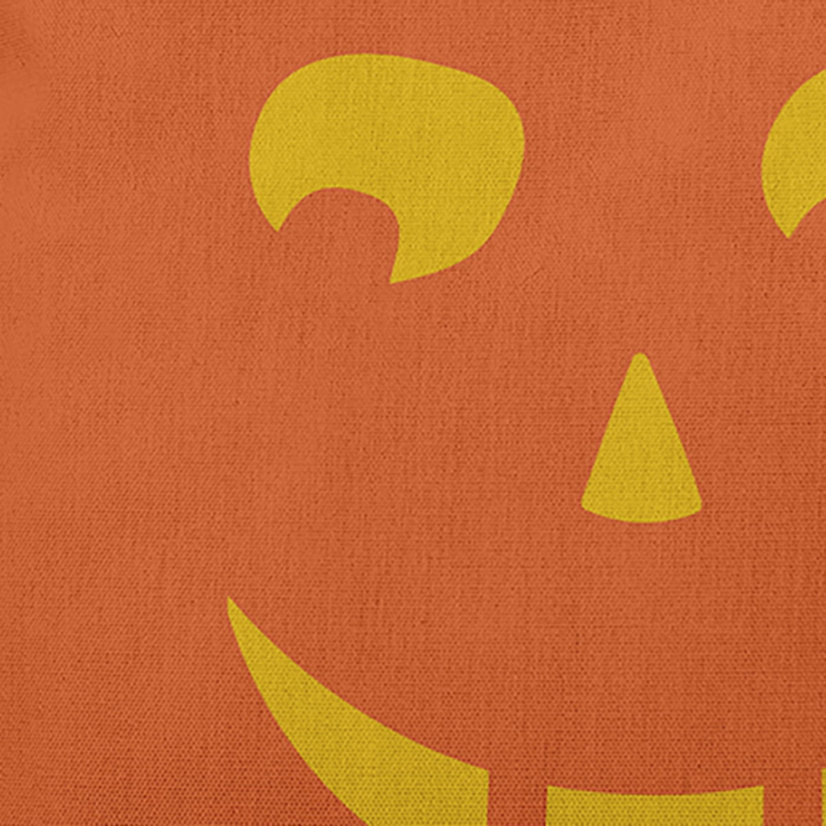 16" x 16" Simply Daisy Halloween JackoLanternLeft Polyester Accent Pillow, Nutmeg Qty 1