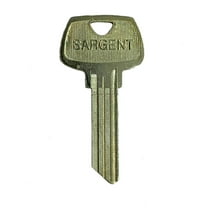 Sargent 6 Pin Key Blank 6275 LB Keyway, Pkg of 10, Factory Original