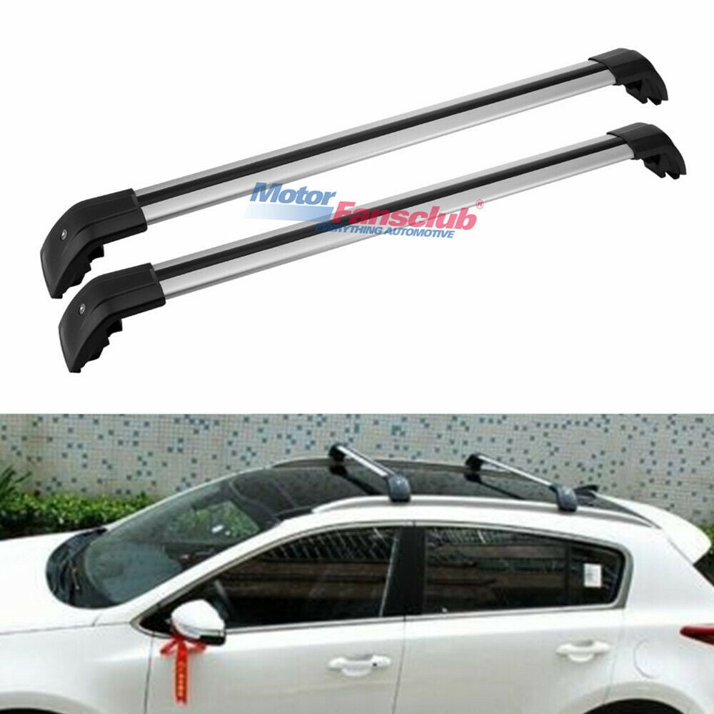 Top Roof Rack Fit 201119 KIA SPORTAGE Baggage Luggage Sliver Cross Bar Crossbar Racks money