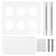 thumbnail image 2 of 1 Pack 6 Holes Ice Cream Cone Holder Stands Baking Rack for Party Decoration, 2 of 9