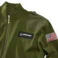 thumbnail image 2 of Red Canoe Boeing Flight Cardigan - Olive, 2 of 7