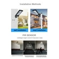 thumbnail image 2 of Solar Lamp 120W Solar Street Light LED Outdoor Garden Wall Lamp with Remote Controller, 2 of 8