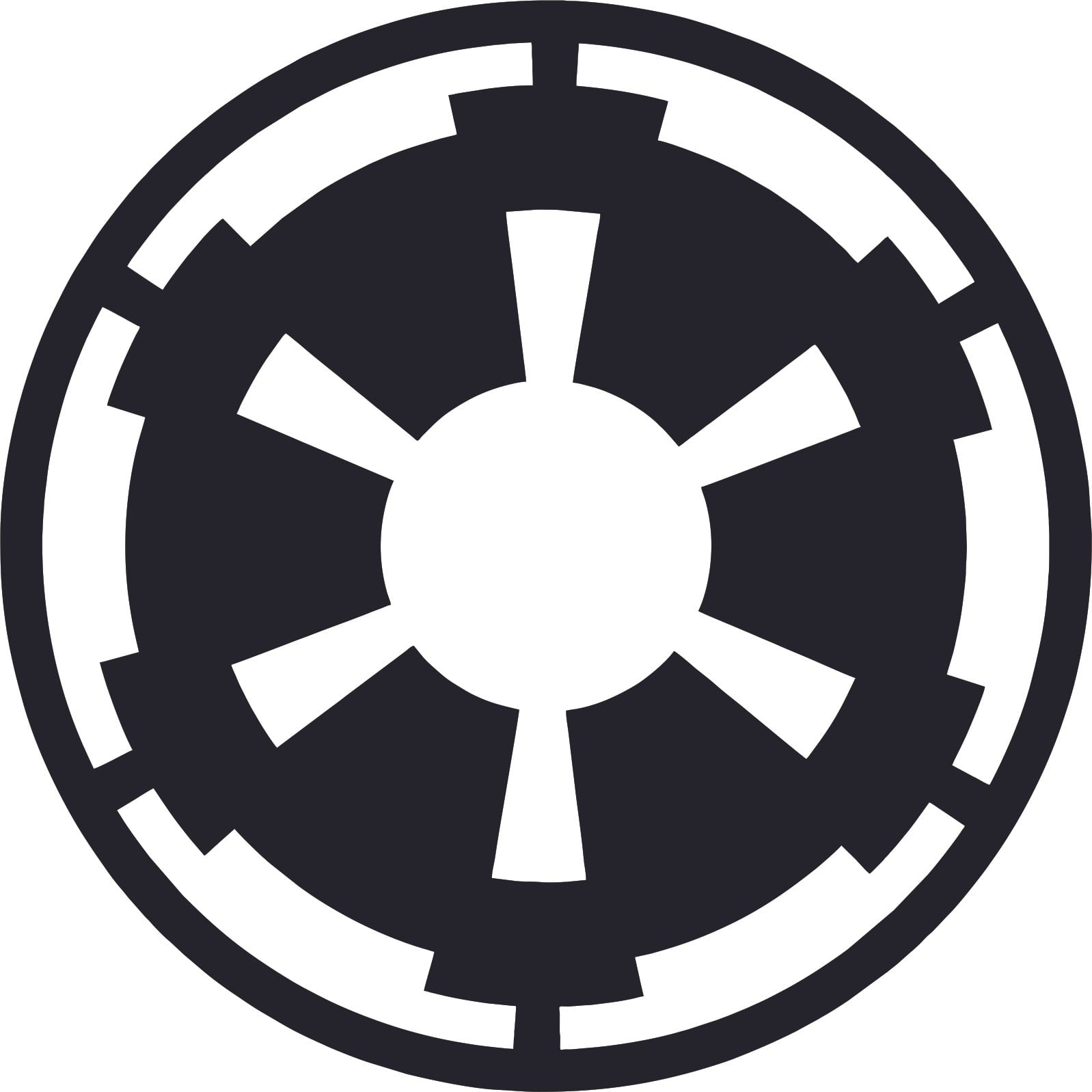 Star Wars Imperial Seal Symbol Cartoon Character Wall Art Vinyl Sticker