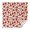 Red Strawberry Plants-1, variant on Red Strawberry Plants Fruit White Pattern Square Tablecloth,Waterproof Square Table Cover,Wipeable Spillproof Washable Table Cover for Home Kitchen Party Decor 42"X42"(107x107cm)