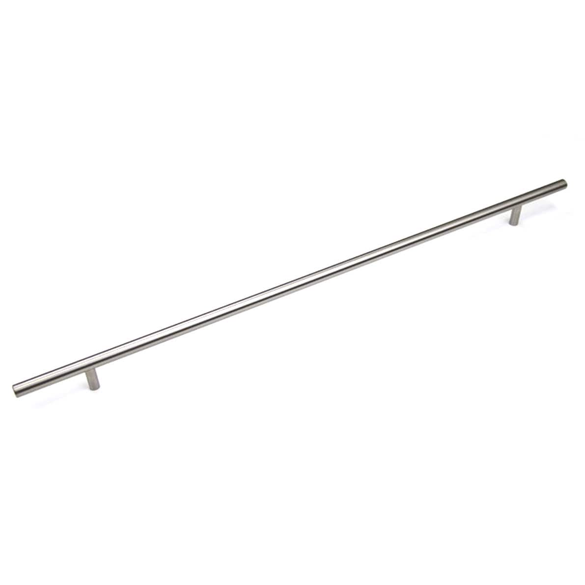 24" Solid Stainless Steel Cabinet Bar Pull Handles 24-inch (600mm) 100-percent Solid Stainless Steel Cabinet Bar Pull Handles 24-inches (Set of 4) - image 2 of 4