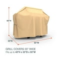 thumbnail image 4 of Budge Small Tan Patio Outdoor BBQ Grill Cover, Sedona, 4 of 7