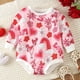 thumbnail image 5 of Gibobby Mamelucos para bebe niño Bebé Niño Bebé Niños Niñas Manga Larga Impresiones Recién Nacido Niños Otoño Invierno Ropa(Rojo, 9-12 Meses), 5 of 5