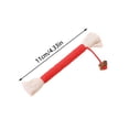thumbnail image 2 of Cat Chew Toy 3PCS Sisal Rope Cat Chew Toys Kitten Teething Toys for Indoor Cats Kitten Chew Toys Teething Bite Resistant Rope Toy Chew for Cats Interactive Play, Red, 2 of 5