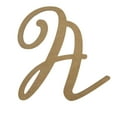 thumbnail image 1 of Wooden Letter Unfinished, Miracella Font, Craft Cutout, 1 of 3
