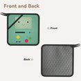 thumbnail image 2 of BMO Adventure Time Silicone Anti-hot Pad Heat Resistant Potholders Non-Slip Silicone Surface Pot Holders Sets 2-Piece For Kitchen Cooking Baking BBQ Grilling, 2 of 8