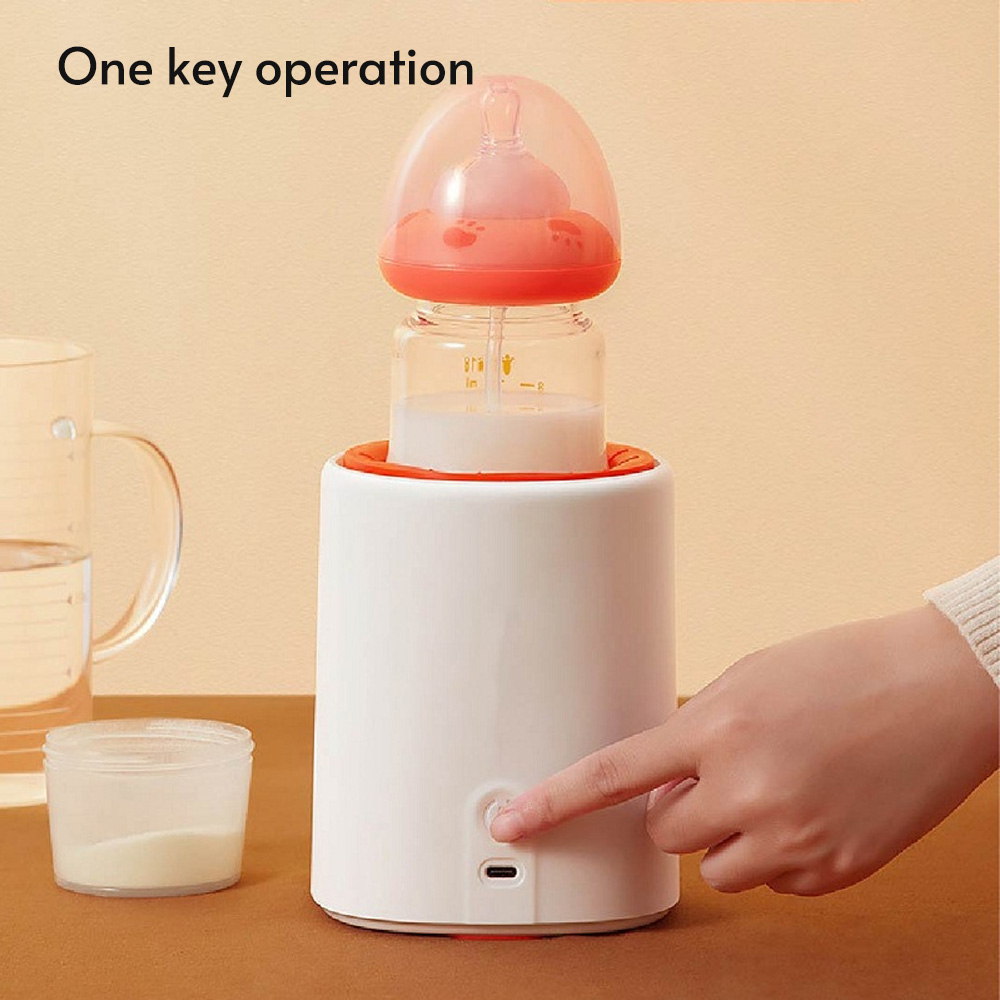 Automatic Baby Milk Bottle Shaker with Inclined Base Portable Electric  Feeding Bottle Shake Machine Milk Powder Blender Mixer 3 Levels  Timing(1min/